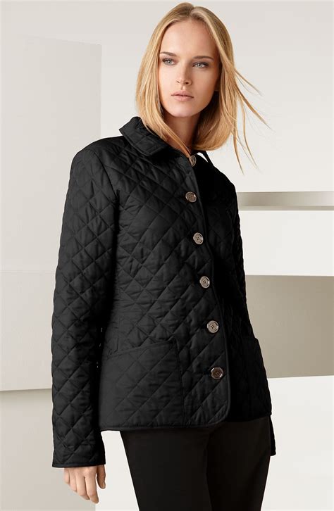 burberry brit cotton blazer|burberry quilted jacket.